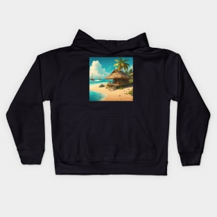 Beach Holiday Kids Hoodie